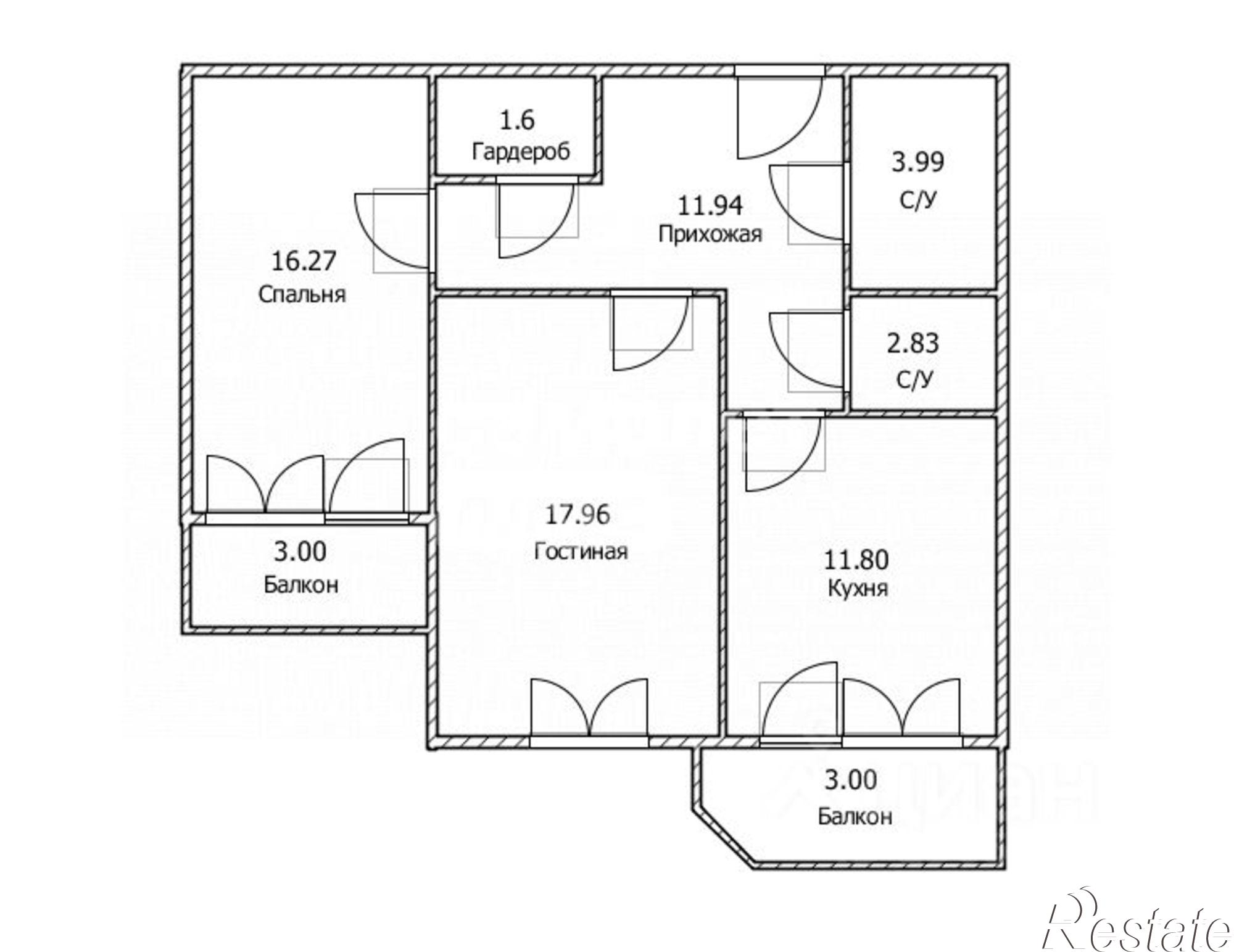 Купить квартиру за 8 500 000 рублей на ул Радищева, 5