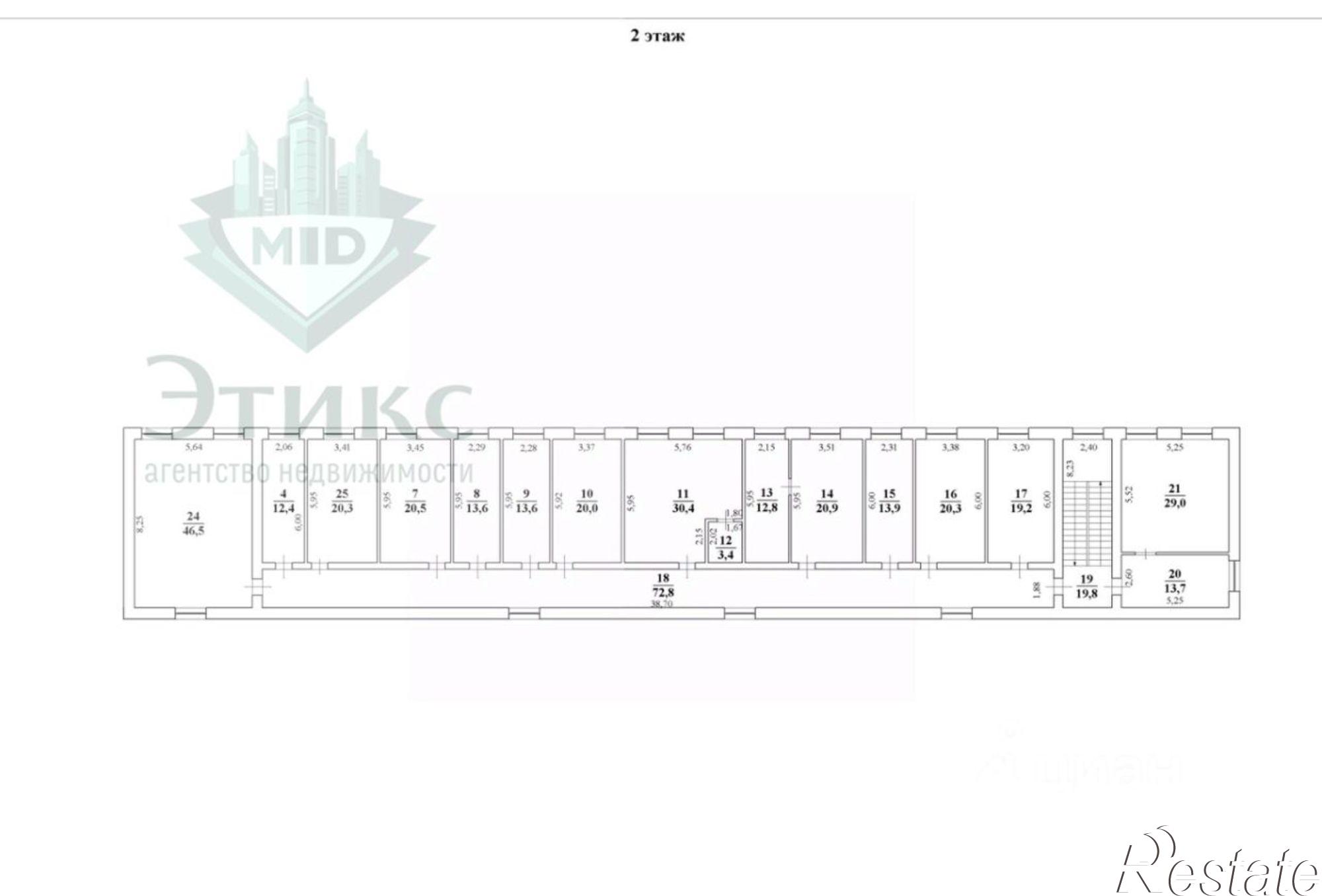 Купить производственную площадь за 58 173 900 рублей на Краснопролетарская улица, 34