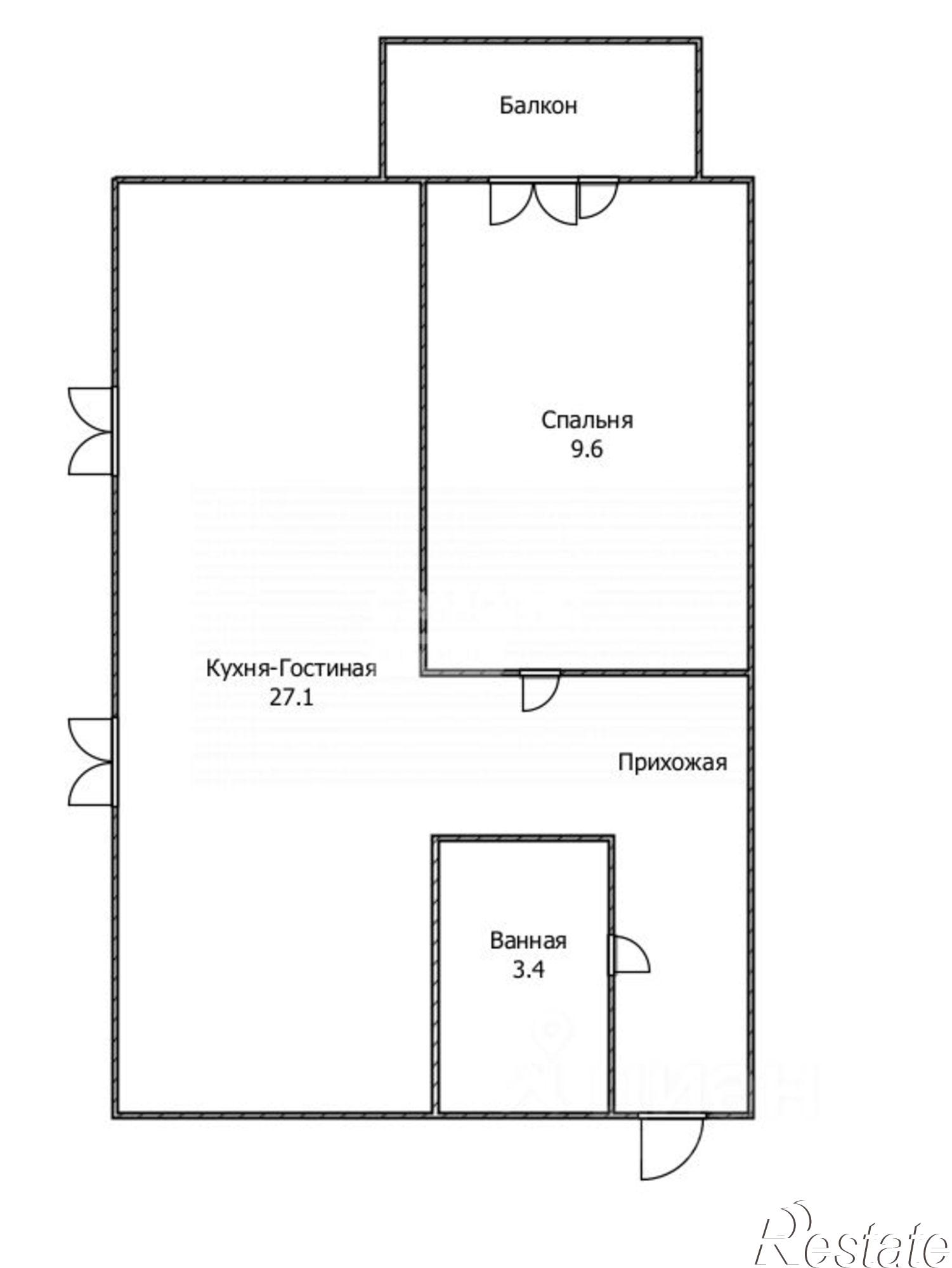 Купить квартиру за 4 800 000 рублей на Станционная улица, 7