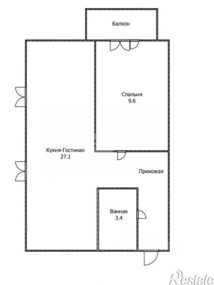 1-комн квартира Станционная улица, 7,  д. 7