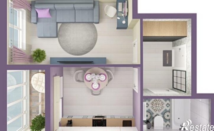 1-комн квартира улица Врача Михайлова, 7,  д. 7