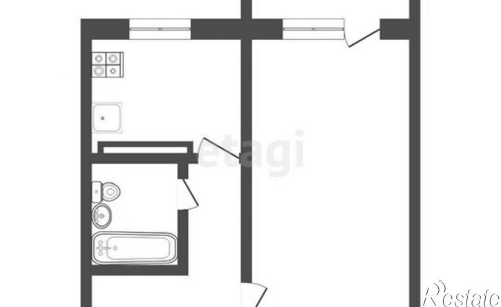 1-комн квартира Верхнеполевая улица, 23,  д. 23