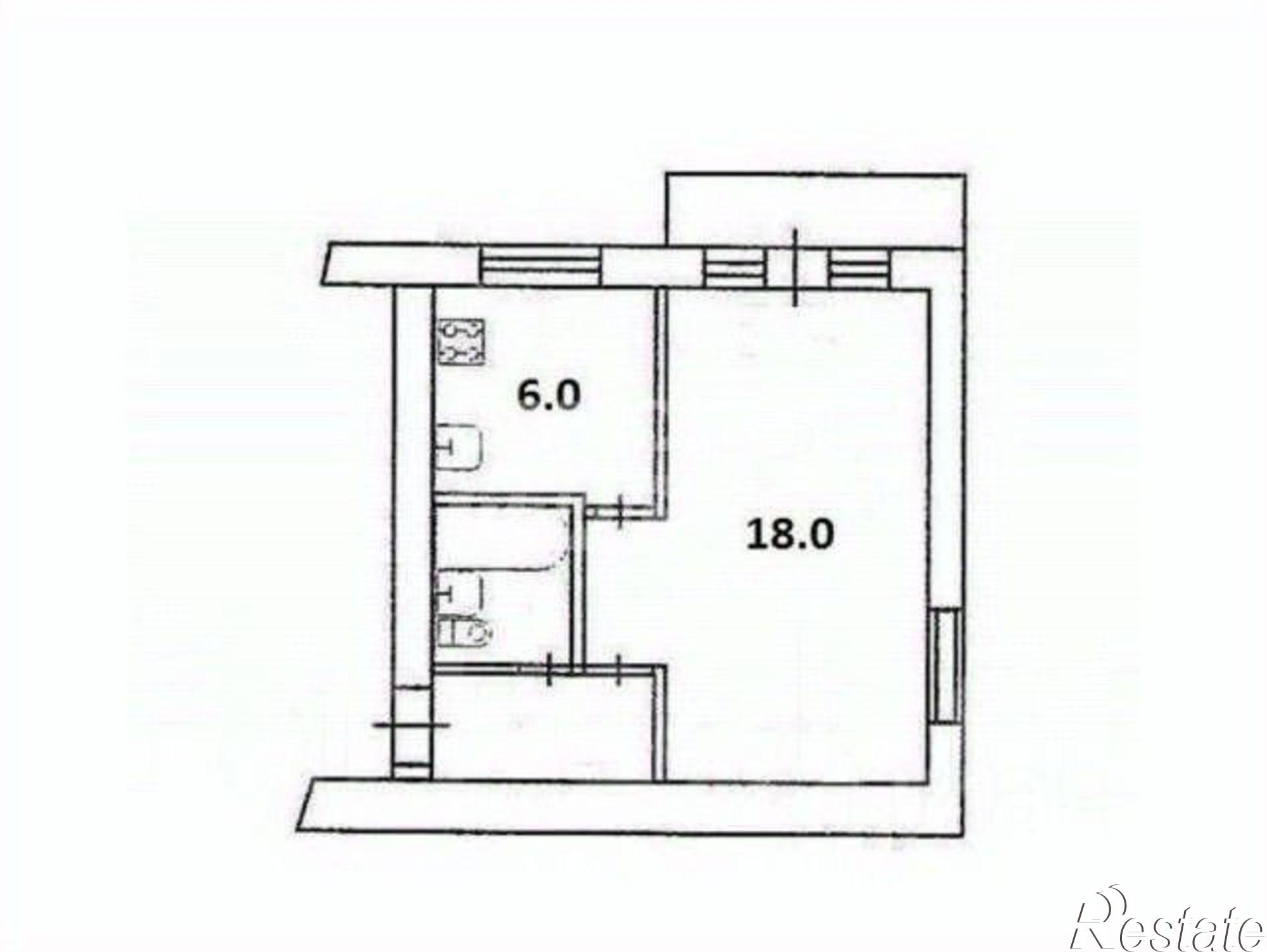 Купить квартиру за 2 750 000 рублей на улица Средний Венец, 21