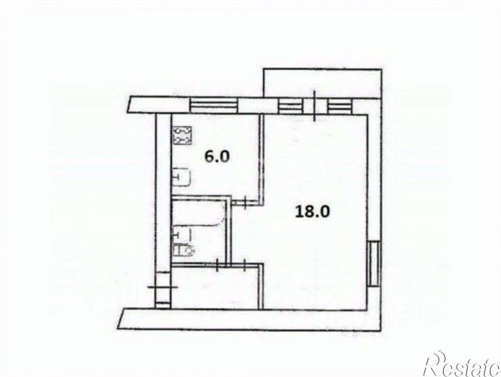 1-комн квартира улица Средний Венец, 21,  д. 21