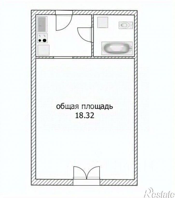 1-комн квартира Локомотивная улица, 3,  д. 3