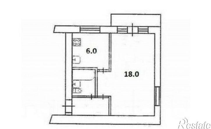 1-комн квартира улица Средний Венец, 21,  д. 21