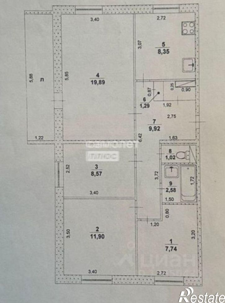 4-комн квартира ул Варейкиса, 28,  д. 28
