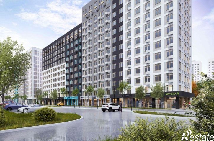 1-комн квартира в новом доме ул Юго-Западная, 19,  д. 19