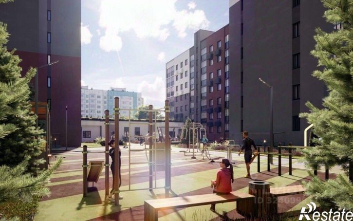 1-комн квартира в новом доме микрорайон Новый Город