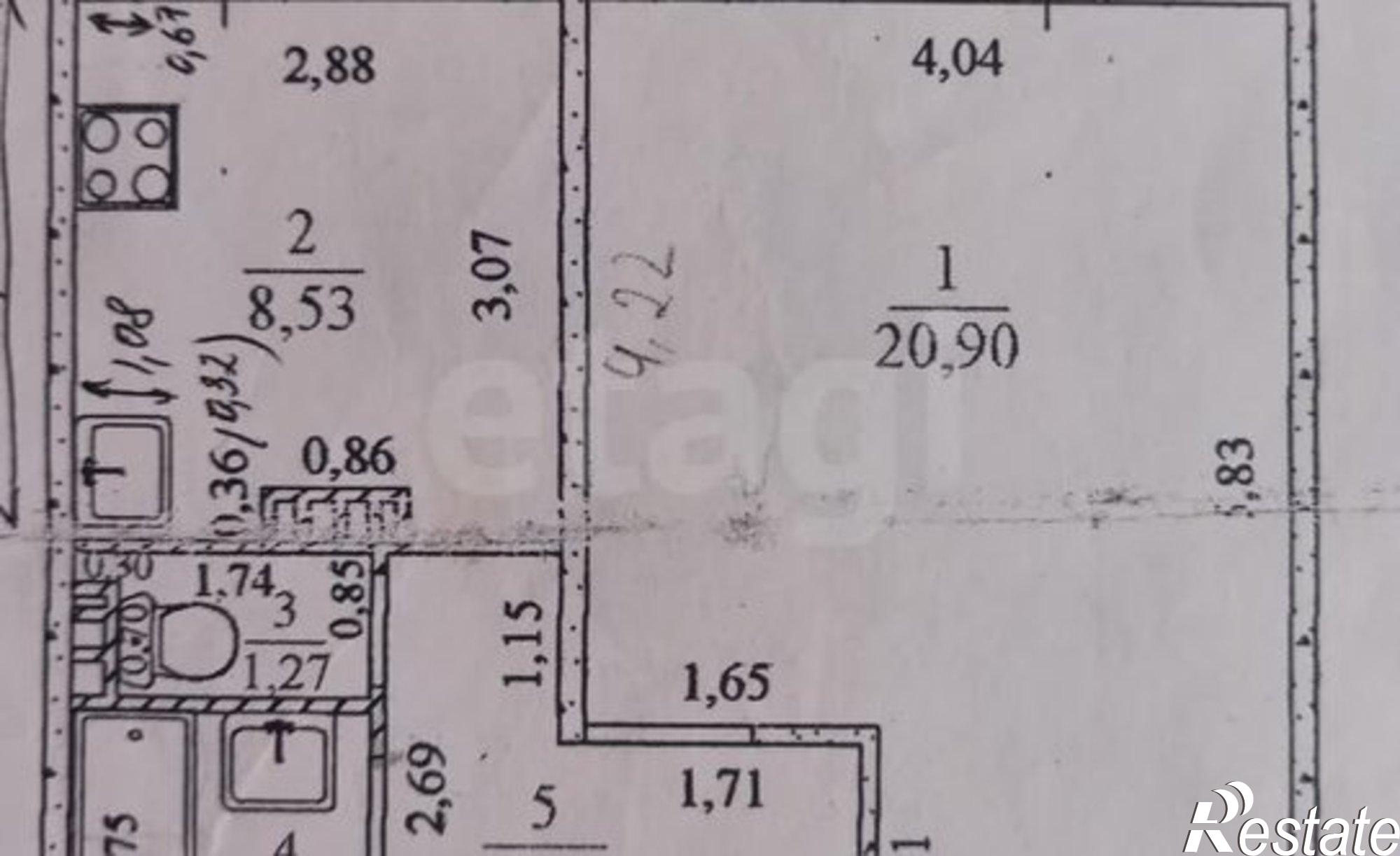 Купить квартиру за 4 350 000 рублей на улица Шигаева, 6