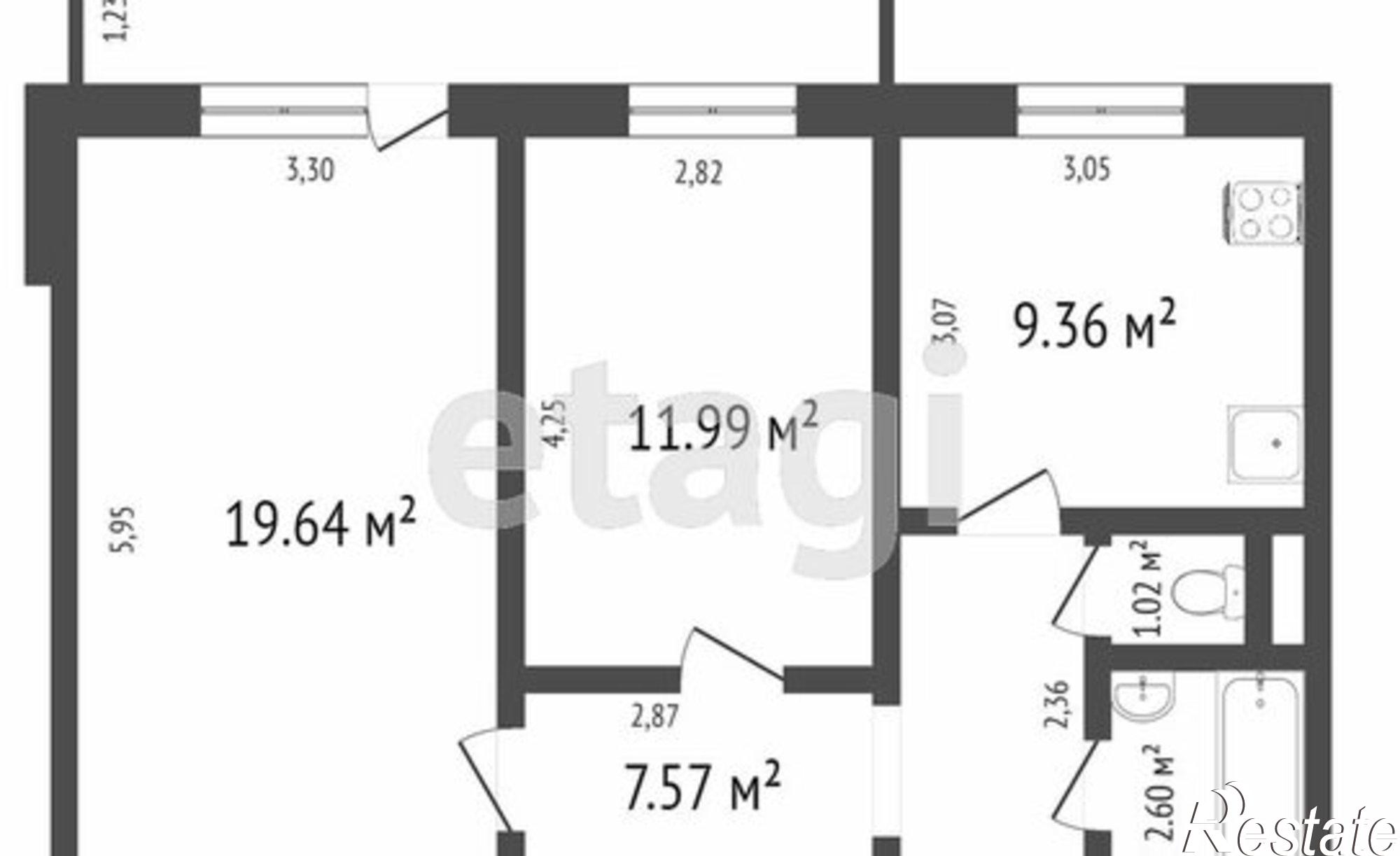 Купить квартиру за 4 600 000 рублей на ул Шолмова, 5