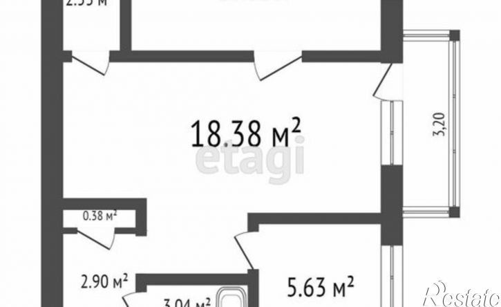 2-комн квартира проспект Академика Филатова, 13,  д. 13