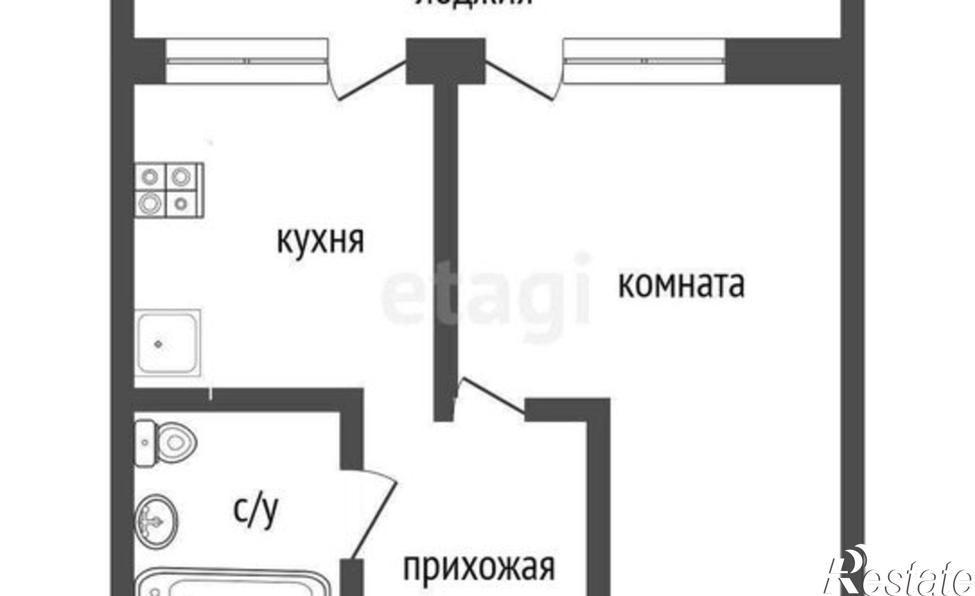 Купить квартиру за 4 600 000 рублей на улица Варейкиса, 16А