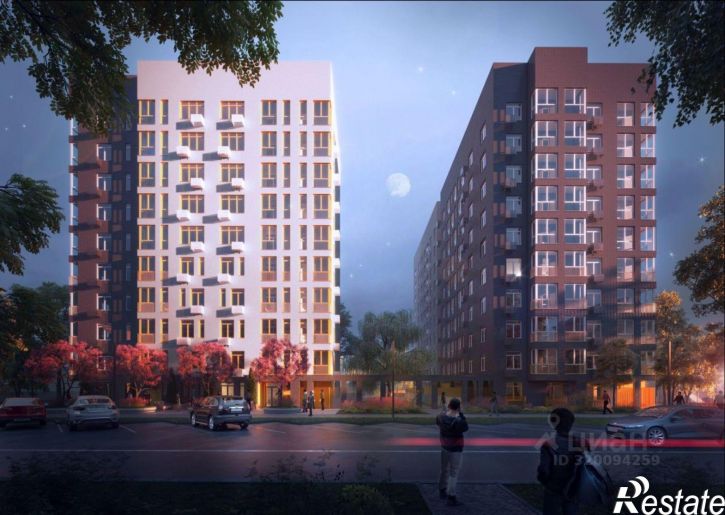 2-комн квартира в новом доме улица Докучаева, 11,  д. 11