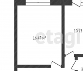1-комн, 36кв м, этаж 7/9 пр-кт Ливанова, 28