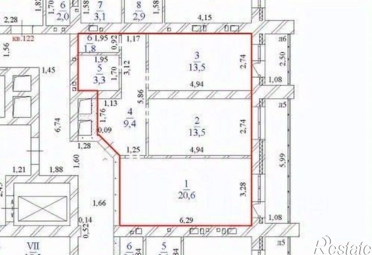 2-комн квартира Красноармейская улица, 67,  д. 67