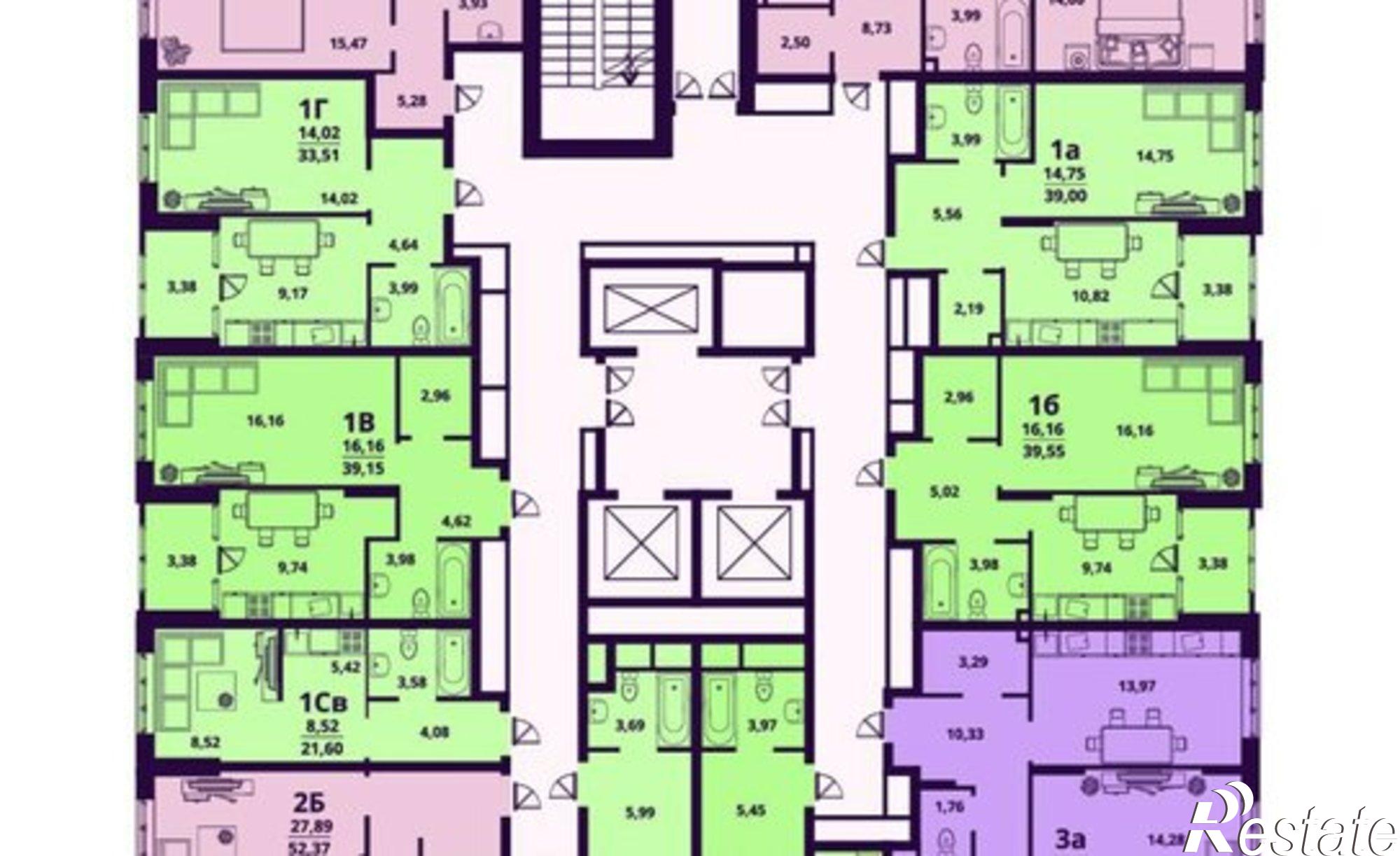 Купить квартиру за 5 116 650 рублей на улица Врача Михайлова, 7