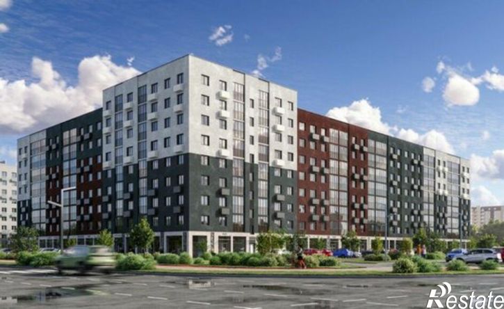 2-комн квартира в новом доме Ульяновский проспект, 19В