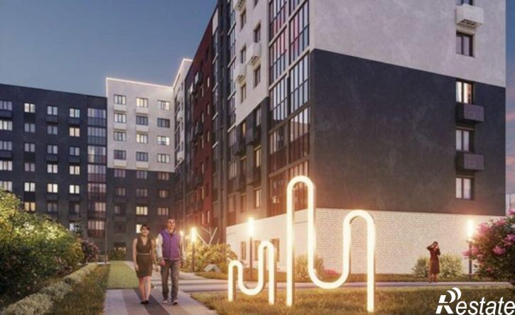 2-комн квартира в новом доме Ульяновский проспект, 19В