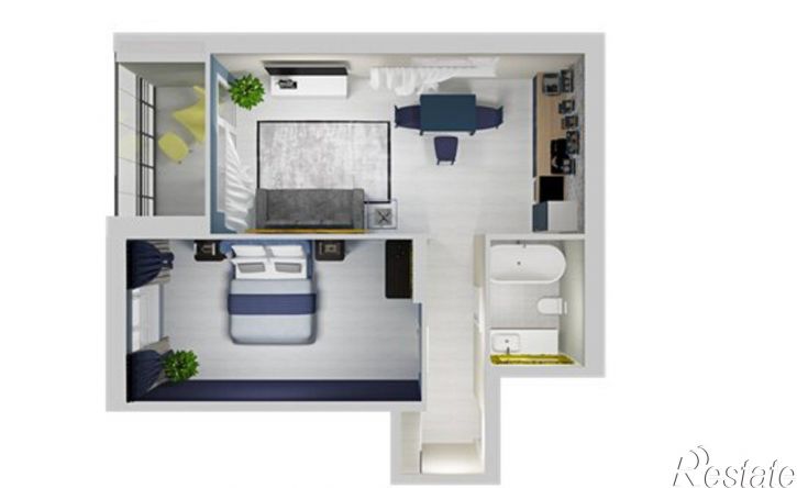 2-комн квартира улица Врача Михайлова, 7,  д. 7