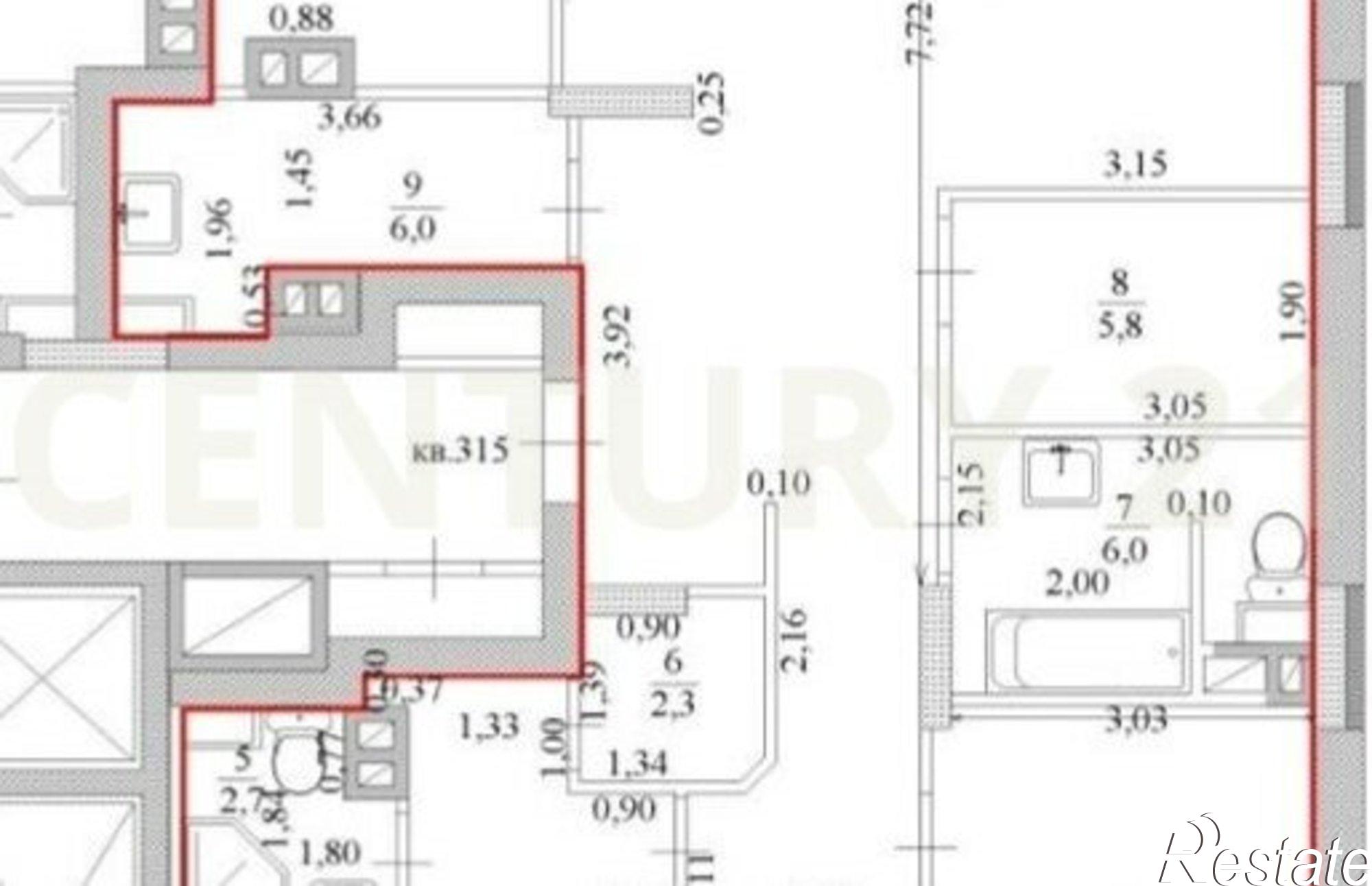 Купить квартиру за 17 000 000 рублей на улица Минаева, 48А
