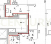 4-комн, 116кв м, этаж 6/18 улица Минаева, 48А