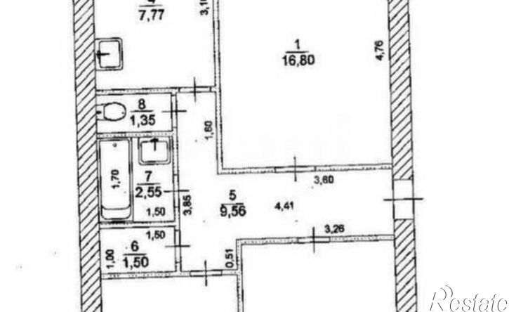 3-комн квартира ул Рябикова, 67,  д. 67