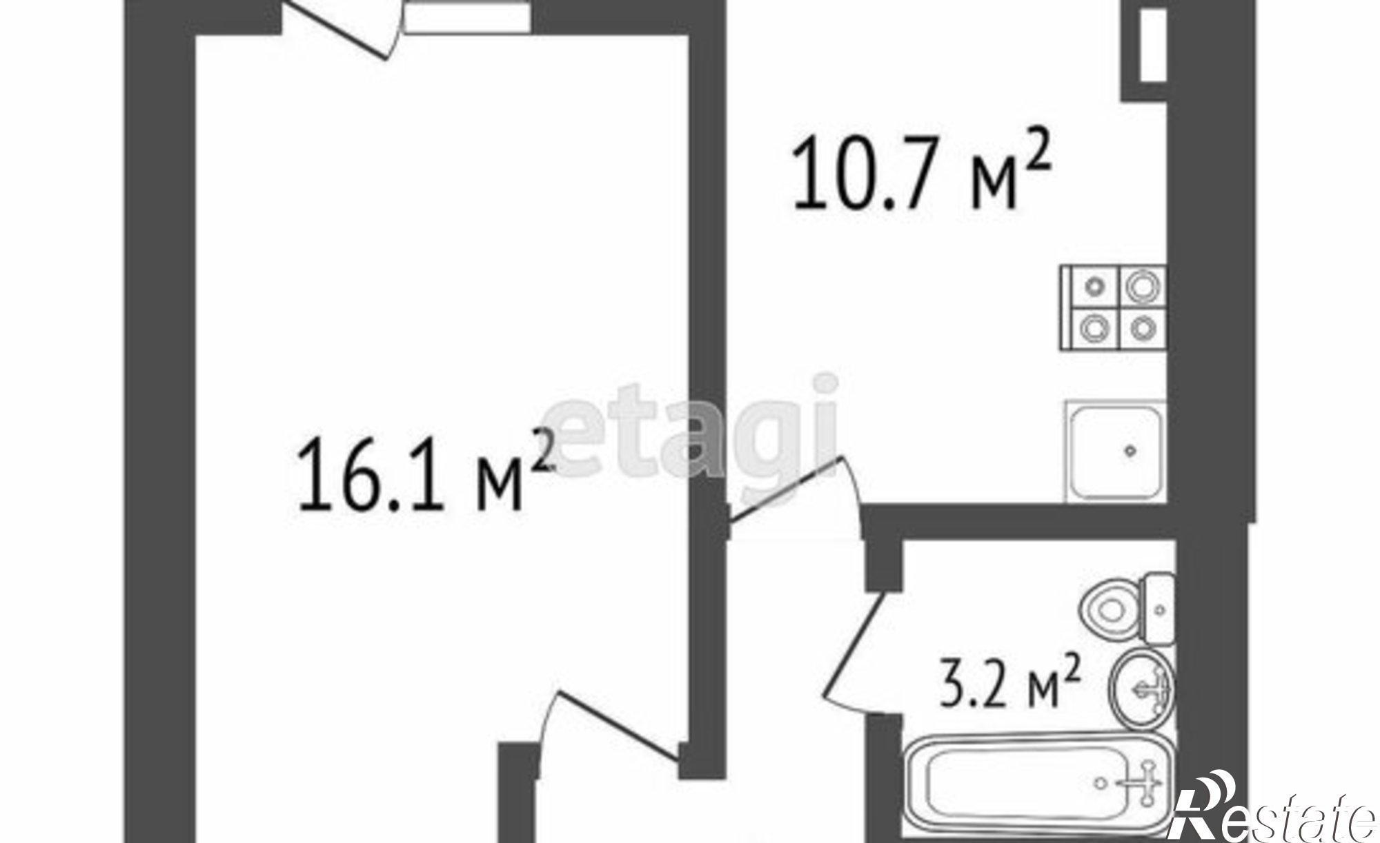 Купить квартиру за 4 650 000 рублей на ул Юго-Западная, 9