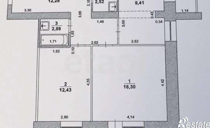 2-комн квартира пр-кт Созидателей, 72,  д. 72