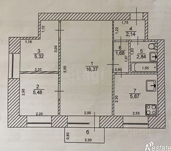 3-комн квартира ул 9 Мая, 68,  д. 68