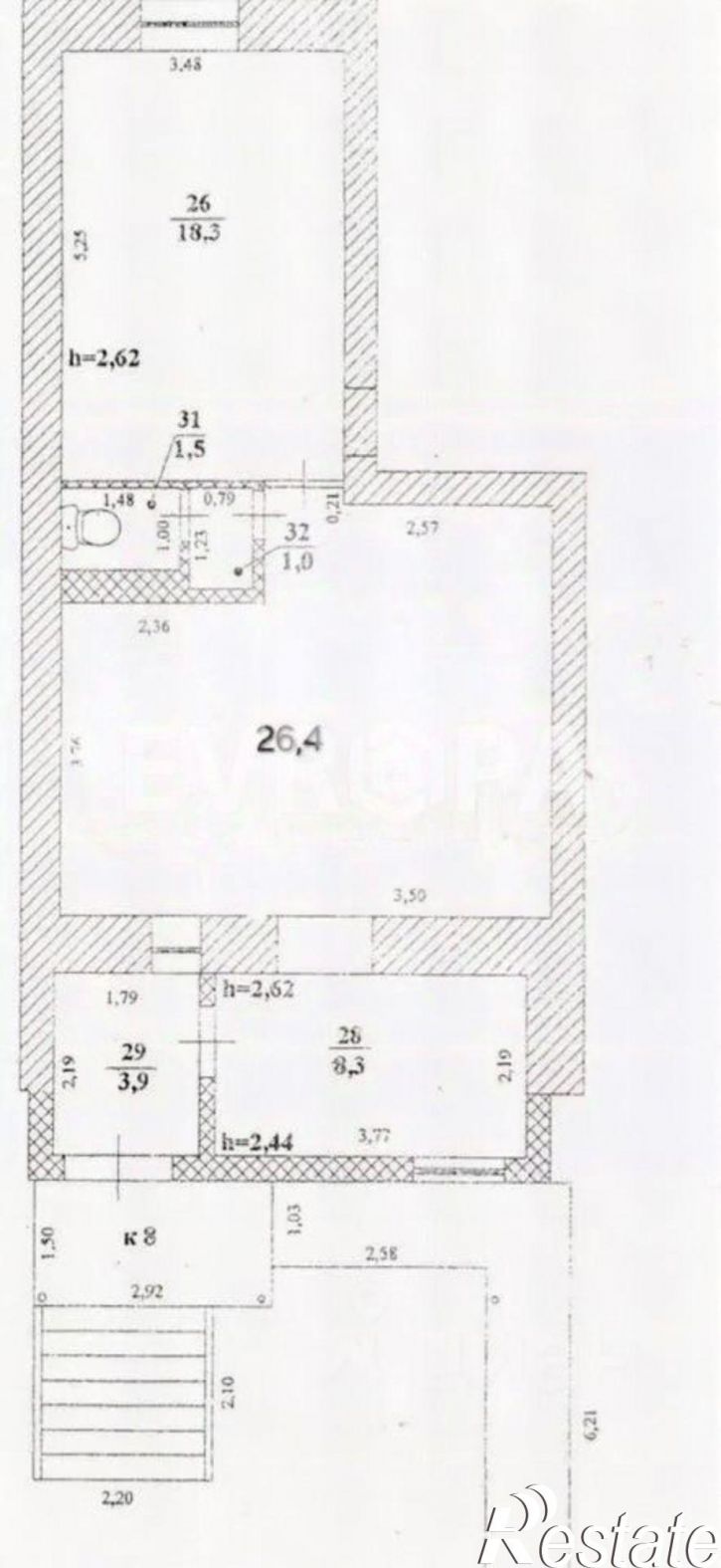 Торговое помещение улица Гагарина, 23,  д. 23