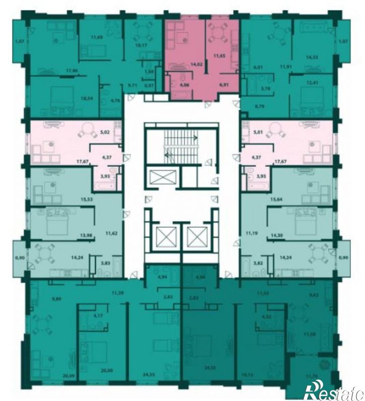 3-комн квартира в новом доме улица Аблукова, 26,  д. 26