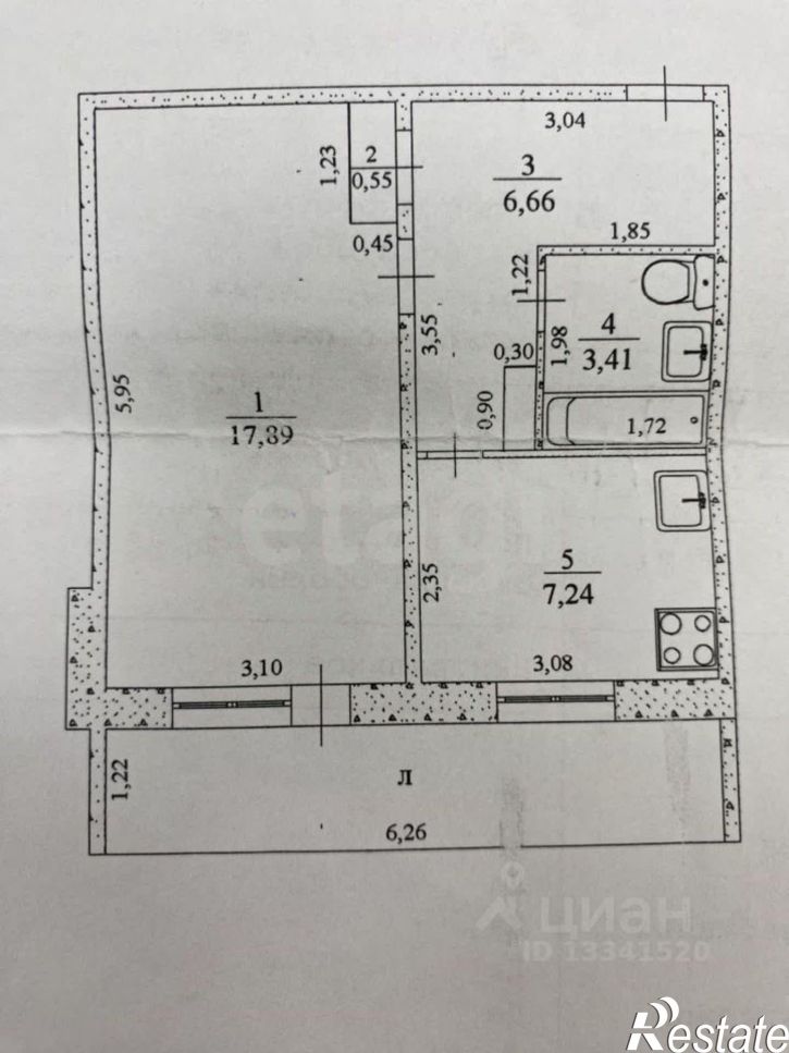 1-комн квартира Промышленная улица, 87,  д. 87