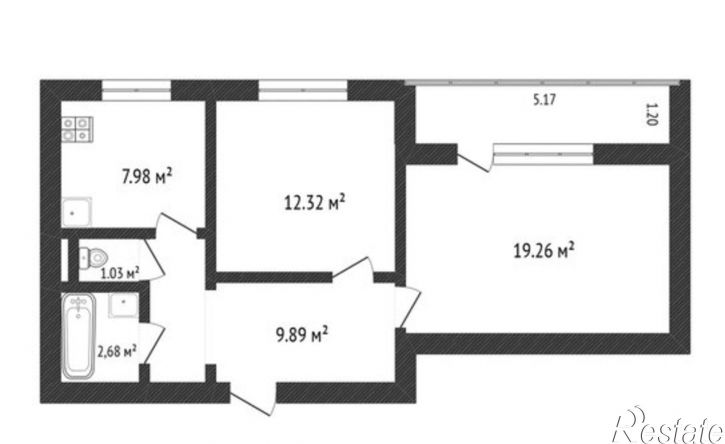 2-комн квартира ул Гоголя, 10,  д. 10
