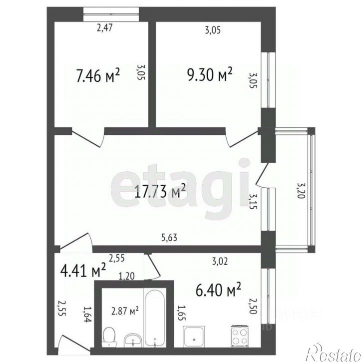 3-комн квартира улица Варейкиса, 12,  д. 12