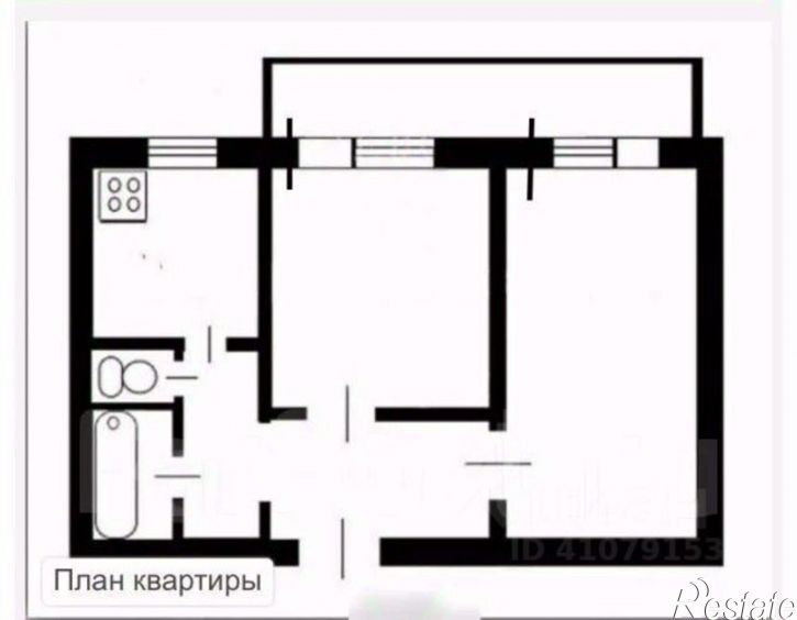 2-комн квартира ул Островского, 23,  д. 23