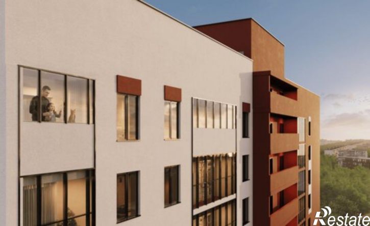1-комн квартира в новом доме пр-кт Нариманова, 75Б,  д. 75Б