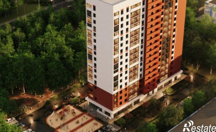 1-комн квартира в новом доме пр-кт Нариманова, 75Б,  д. 75Б