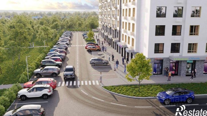 1-комн квартира в новом доме 5-й Янтарный переулок, 13А,  д. 13А