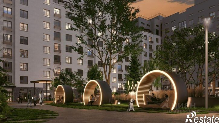 1-комн квартира в новом доме 5-й Янтарный переулок, 13А,  д. 13А