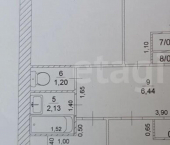 3-комн, 56кв м, этаж 5/10 ул Минаева, 15