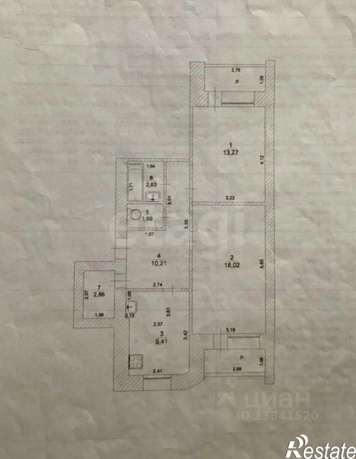 2-комн квартира ул Радищева, 151,  д. 151