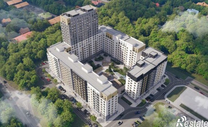 3-комн квартира в новом доме пр-кт Ленинского Комсомола, 50А,  д. 50А