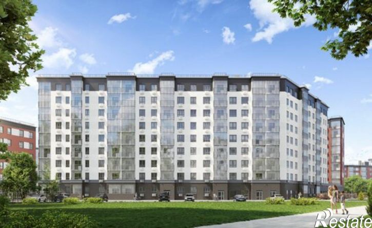 1-комн квартира в новом доме улица Генерала Кашубы, 4к1А