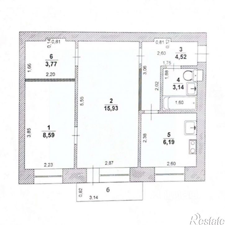 2-комн квартира ул Средний Венец, 7,  д. 7