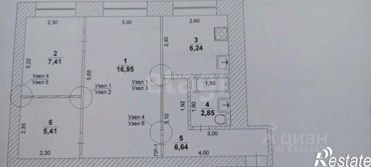 2-комн квартира Московское шоссе, 49,  д. 49