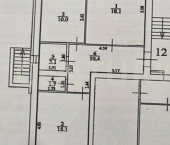 2-комн, 58кв м, этаж 1/3 ул Генерала Мельникова, 2