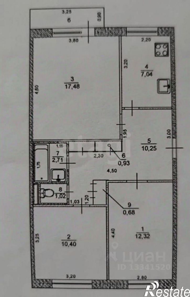 3-комн квартира ул 12 Сентября, 3,  д. 3