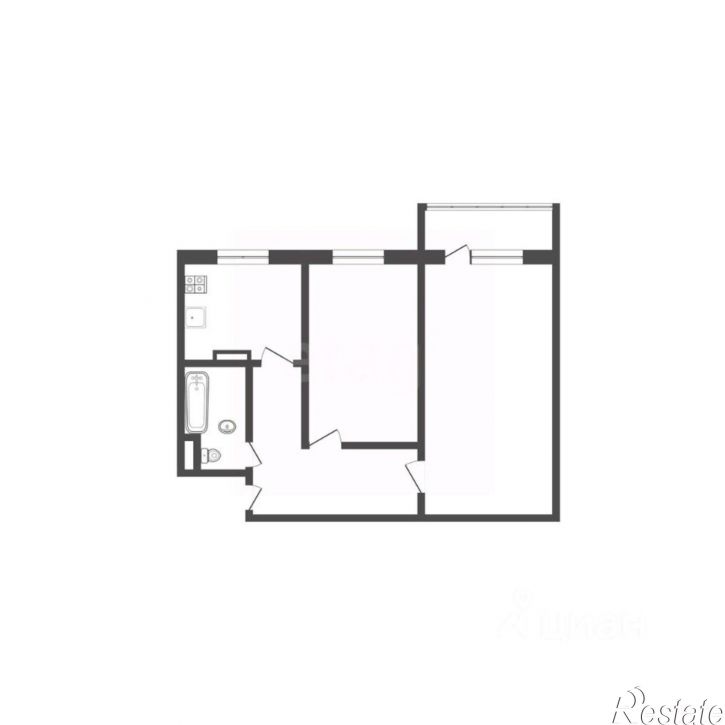 2-комн квартира ул Пожарского, 31,  д. 31