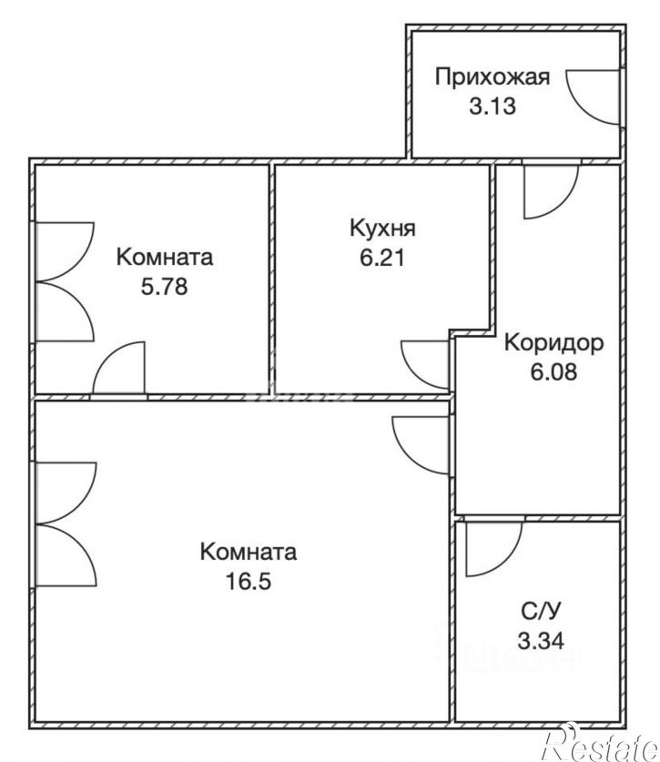 2-комн квартира ул Станкостроителей, 22,  д. 22